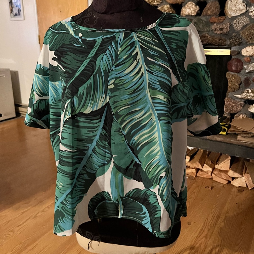 Monstera Blouse